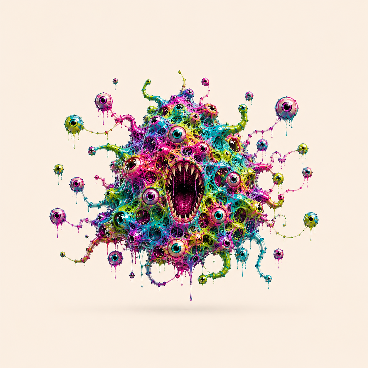 Neon Maw specimen
